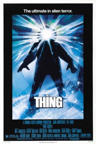 1982 The Thing Vintage Sci - Fi Horror Movie Poster Print Style A 36x24 9mil Paper