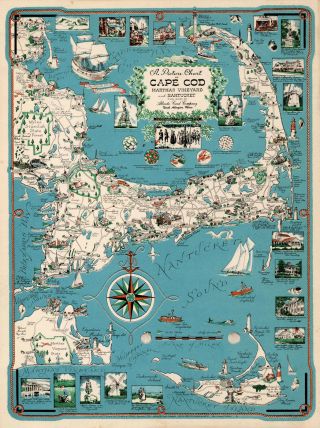 Cape Cod Chart,  Martha 