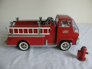 Vintage 1965 - 68 Tonka Toys Gas Turbine Pumper Fire Truck 2926 Vg