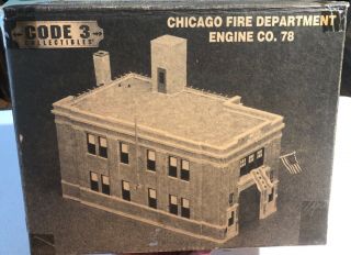 Code 3 Firehouse Chicago Fire Department Engine Co.  78 ‘Sullys Hobbies 5