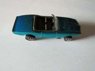 Rare Door Line Car Aqua Redline Hot Wheels Custom Firebird Hong Kong 68