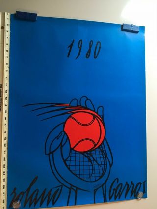 Valerio Adami - Roland Garros French Open - 1980 Poster