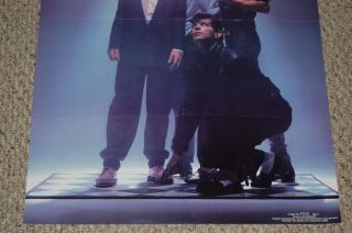 THE FIXX Phantoms Group Pose Poster 1984 Man Merch NM74 3