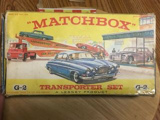 Matchbox Gift Set G2 Transporter Set E Box,  Plastic Inner Tray