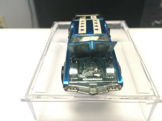 Redline Hotwheels Olds 442,  Blue,  Stars and Wing, 6
