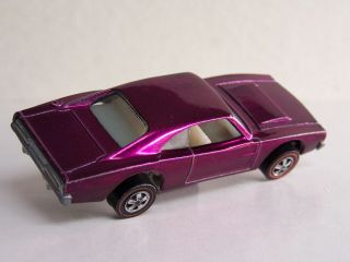 Hot Wheels Redline 1969 Custom Dodge Charger Magenta 4