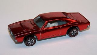 Hot Wheels Redline 1969 Custom Dodge Charger Red 2