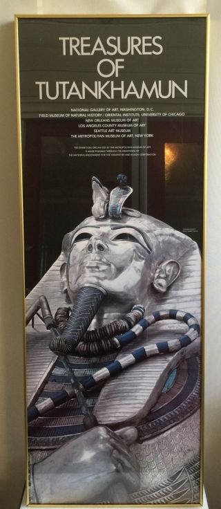 1976 Treasures Of Tutankhamen Metropolitan Museum Of Art York City