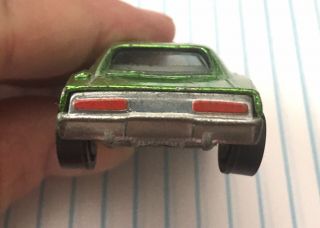 Hot Wheels Redline 1969 US Apple Green Custom Dodge Charger with White Interior 6