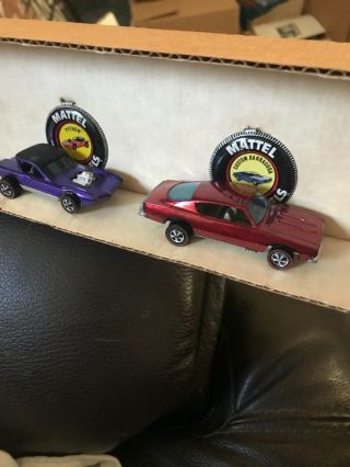 Hot Wheels Redline Charger Double Action Set Red Barracuda Purple Python 2