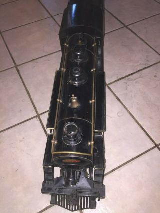 1920s BUDDY L TRAIN LOCOMOTIVE ENGINE & TENDER, 6