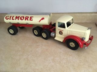 Smith Miller Smitty Toys Custom Gilmore L Mack Tanker Gas Truck.  Oil
