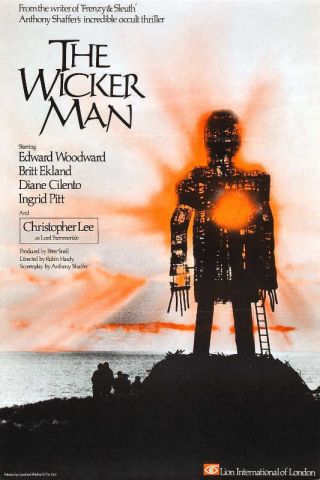 1973 The Wicker Man Vintage Horror Film Movie Poster Print Style A 24x16 9 Mil
