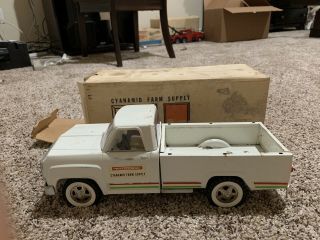 Rare Tonka Pick Up Truck Cyanamid Box 1960’s Or 70’s Private Label