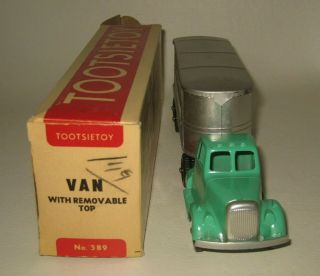 1950 ' s Tootsietoy Mack L - Line Van Trailer No 569 Middle States Motor MIB BF14 2
