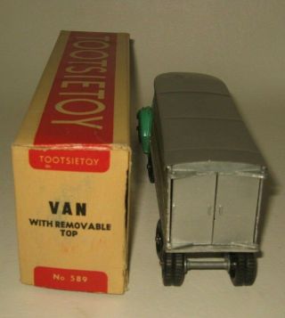 1950 ' s Tootsietoy Mack L - Line Van Trailer No 569 Middle States Motor MIB BF14 4