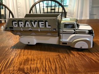 1950s Marx • Sand - Gravel • Dump Truck Tin Toy‼️