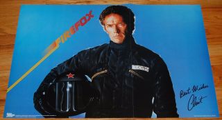 Clint Eastwood Firefox 1982 Merchandised Movie Poster Holmes Mcdougall Pace