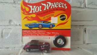 Redline Hot Wheels classic cord in unpunched BP no cracks or tears 11