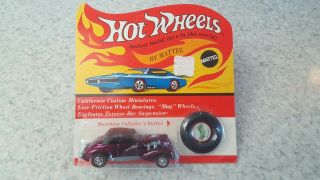 Redline Hot Wheels Classic Cord In Unpunched Bp No Cracks Or Tears