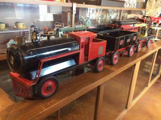 Keystone R.  R.  6400 Ride - On Train Engine Locomotive Floor Train 1920’s 4 Wheels 12
