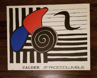 Various Exhibition Posters PACE GALLERY 1970s Calder Chagall Hofmann, 3