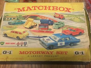Matchbox Gift Set Motorway M - 1 E - Box