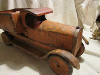 RARE ANTIQUE TURNER or BUDDY - L TRUCK 1923 C CAB PRESSED STEEL PAINT 4