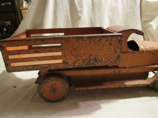 RARE ANTIQUE TURNER or BUDDY - L TRUCK 1923 C CAB PRESSED STEEL PAINT 5