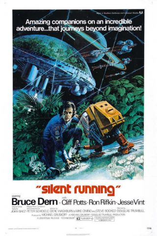 1972 Silent Running Vintage Sci - Fi Movie Poster Print Style A 36x24 9mil Paper