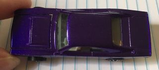 Hot Wheels Redline 1969 US Deep Purple Custom Dodge Charger with White Interior 2