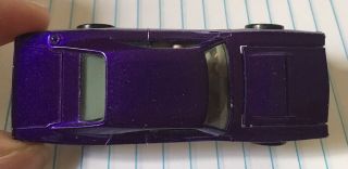 Hot Wheels Redline 1969 US Deep Purple Custom Dodge Charger with White Interior 3