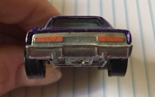 Hot Wheels Redline 1969 US Deep Purple Custom Dodge Charger with White Interior 7