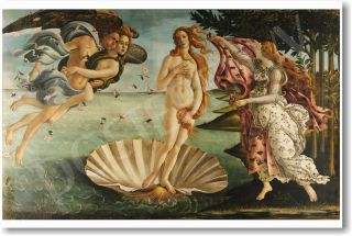 The Birth Of Venus - 1486 - Sandro Botticelli - Fine Arts Print Poster