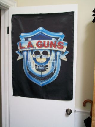 L.  A.  Guns - Tapestry Silk Wall Hanger (official L.  A.  Guns Banner)