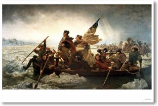 George Washington Crossing The Delaware - Fine Arts Poster