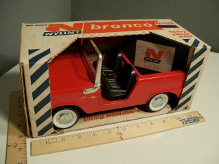 Vintage Nylint 8200 Roustabout Ford Bronco Nos Pressed Steel Toy