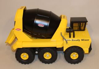 Custom 1970s Mighty Tonka Cement Ready Mixer Yellow & Black Model 3950