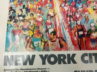 LeRoy Neiman - York City Marathon - 1987 Poster 3