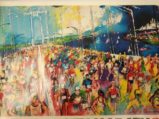 LeRoy Neiman - York City Marathon - 1987 Poster 4