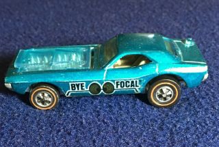 Vintage Hot Wheels,  Red Line,  Teal Aqua Bye Focal; Owner