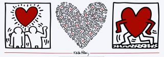 Keith Haring - Untitled (1987) - 1989 Poster
