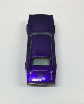 1969 Mattel Hot Wheels Redline Custom Dodge Charger PURPLE 7