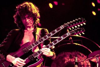 Led Zeppelin Jimmy Page 13 X 19 " Photo Print