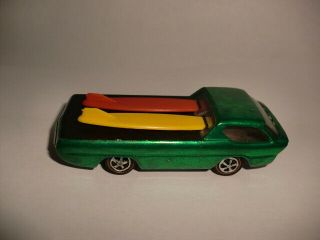 Hotwheels Redline Rare Green Deora w/Original Surfboards 3