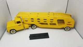 Tonka Motor Car Transport Carrier,  Pressed Steel,  1960’s Jb Classic Toys