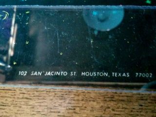 Vtg 1971 Black Light Poster Outer Space No.  4 Houston Blacklight Poster 5