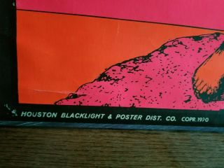 War Queen II Nude Vtg Black Light Poster HB53 Houston Blacklight Poster 4