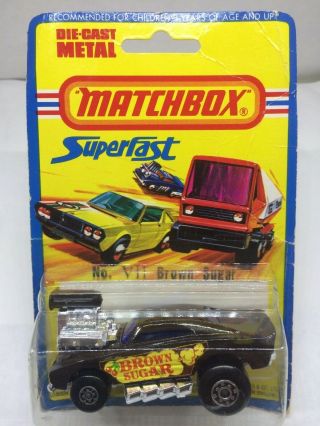Matchbox Brown Sugar Hot Smoker And 7 Other Roman Numeral Cars In Package