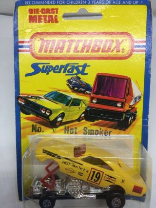 Matchbox Brown Sugar Hot Smoker and 7 Other Roman Numeral Cars In Package 4
